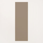 Plant Bladeren op Licht Beige Gepersonaliseerd Yogamat (Achterkant)