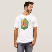 Plant Cel EDUCATED T-shirt (Voorkant volledig)
