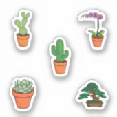 Plant collectie sticker (Voorkant)