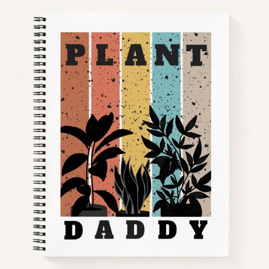 Plant Daddy Spiral Notitieboek (Voorkant)