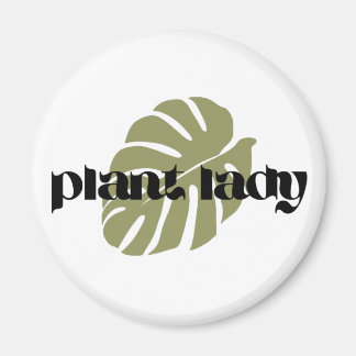 Plant dame Monstera Leaf Magnet Magneet