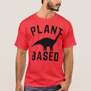 Plant Diet Dino Vegan Vegetarian Natuur Herb T-shirt
