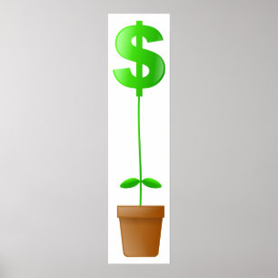 Plant dollar poster