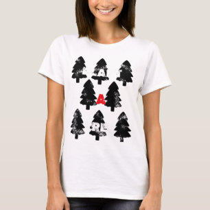 Plant Een Boom Patroon T-shirt