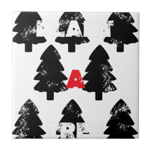 Plant Een Boom Patroon Tegeltje