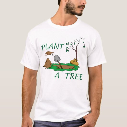 Plant een boom t-shirt (Voorkant)