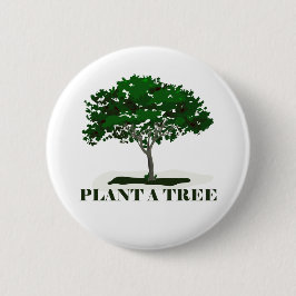 Plant een Button van de Rug van de Boom
