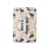 plant festival in the garden badmat (Voorkant Verticaal)