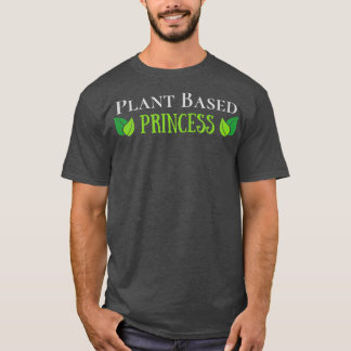 Plant gebaseerde prinses, Vegan, vegetarisch T-shirt