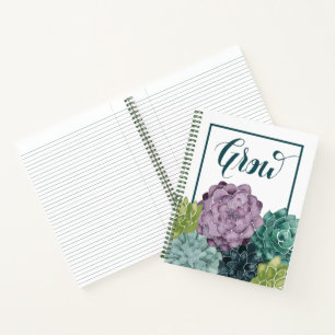 Plant Geluk Groei oogliefde Notitieboek