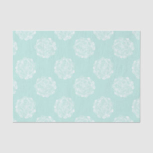 Plant Geluk   Pastel Succulent Patroon Tissuepapier