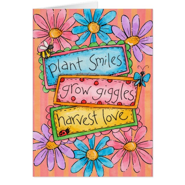 Plant glimlachen (Voorkant)