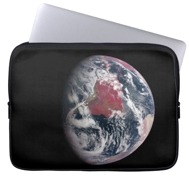 Plant groei op Planet Earth. Laptop Sleeve (Voorkant)