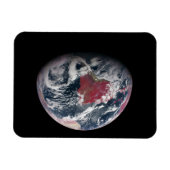 Plant groei op Planet Earth. Magneet (Horizontaal)