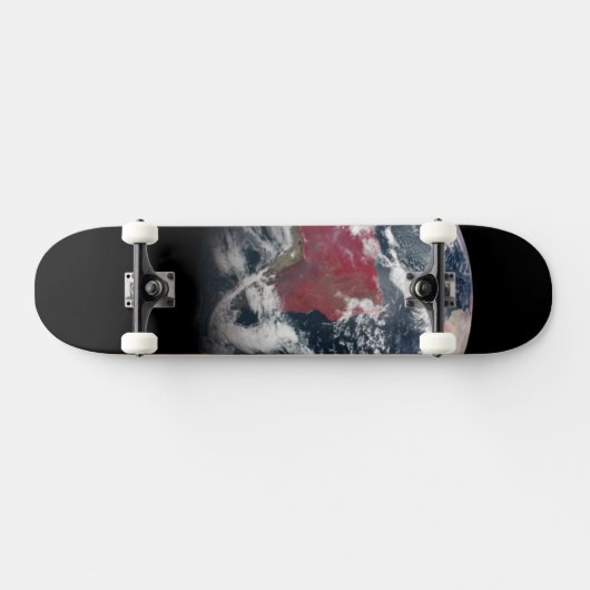 Plant groei op Planet Earth. Skateboard (Horizontaal)