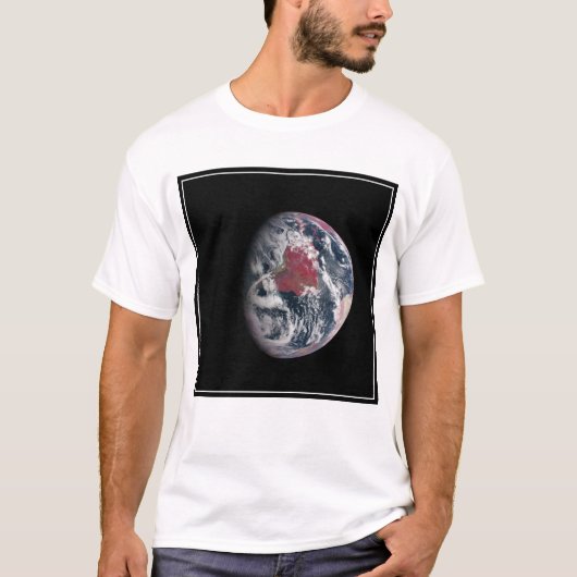 Plant groei op Planet Earth. T-shirt (Voorkant)
