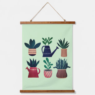 Plant Happy Wall Hanging Hangend Wandkleed