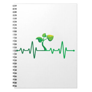 Plant hartslag - Botanist Gardening Plant Notitieboek