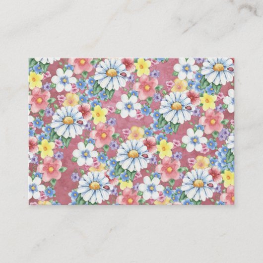 Plant het zaad en zie het bedrijf groeien - SRF Visitekaartje (Voorkant)