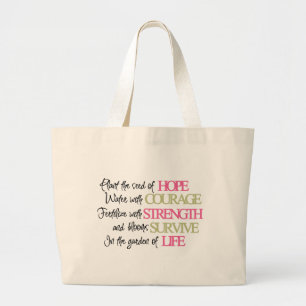 Plant het zaad van HOPE Grote Tote Bag