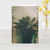 Plant Kaart (Gele Bloem)