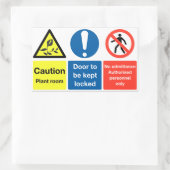 Plant kamer sticker (Tas)