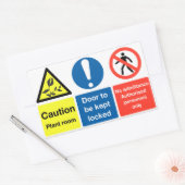 Plant kamer sticker (Envelop)