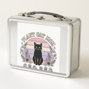 Plant Kat Moeder Kat Planten Cottagecore Vintage V