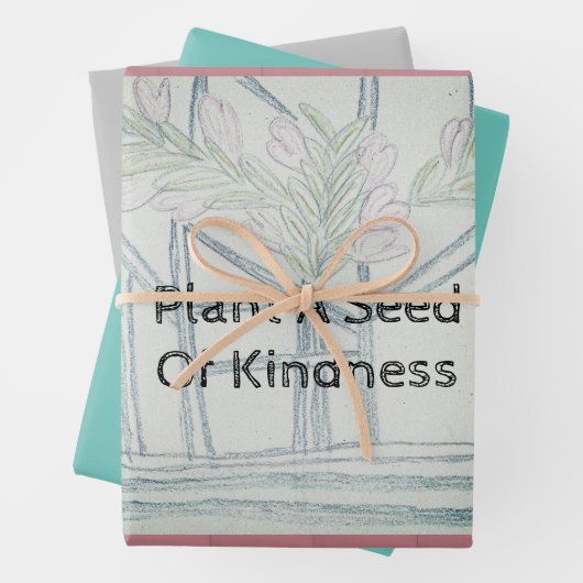 Plant Kindness Inpakpapier Vel (In situ)