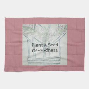 Plant Kindness Theedoek