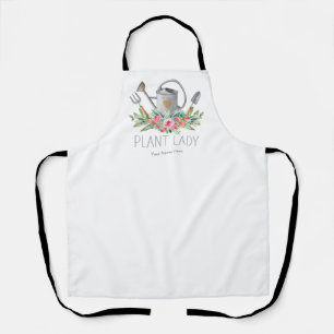 Plant Lady Boho Waterverf Humor Gardener Schort