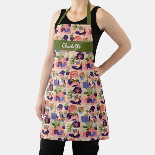 Plant Lady Gardening Apron Schort (Insitu)