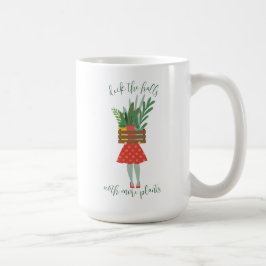 Plant Lady Kerstkoffie Mok