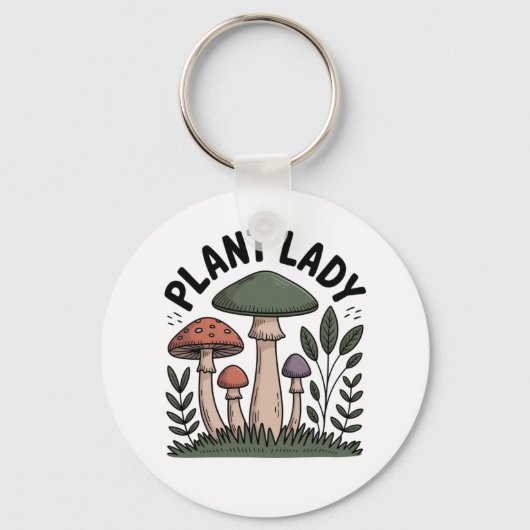 Plant Lady Sleutelhanger (Voorkant)
