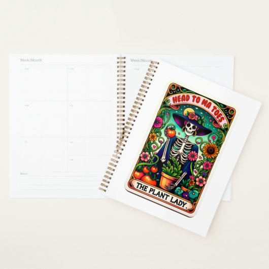 Plant Lady Tarot Kaart Planner (Display)