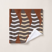 Plant Leaves Abstract (Gant de toilette)