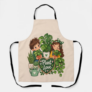 Plant Liefde Schattige Plantenliefhebber Tuinieren Schort