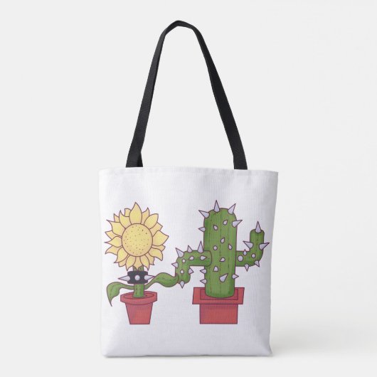 Plant liefhebbers draagtas (Achterkant)