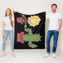 Plant liefhebbers fleece deken