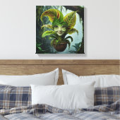 Plant Liefhebbers Muurkunst Canvas Afdruk (Insitu (Slaapkamer))