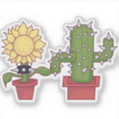 Plant liefhebbers sticker (Voorkant)