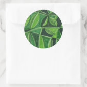 Plant liefhebbers verenigen ronde sticker (Tas)