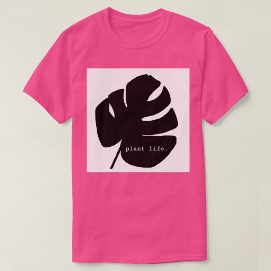 Plant life 1 t-shirt (Design voorkant)