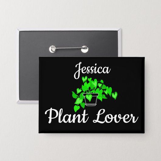 Plant Lover Button (Voorkant / Achterkant)