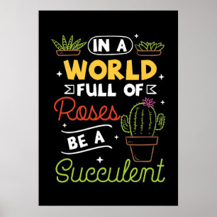 Plant Lover is een succes Poster