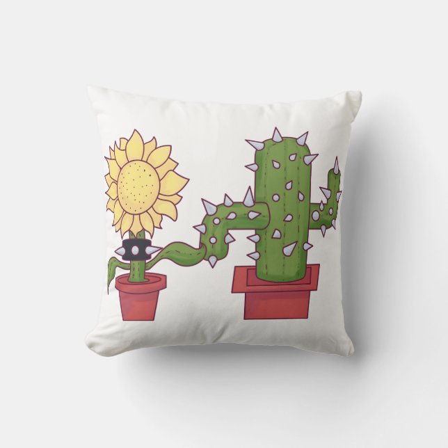 Plant Lovers Kussen (Voorkant)