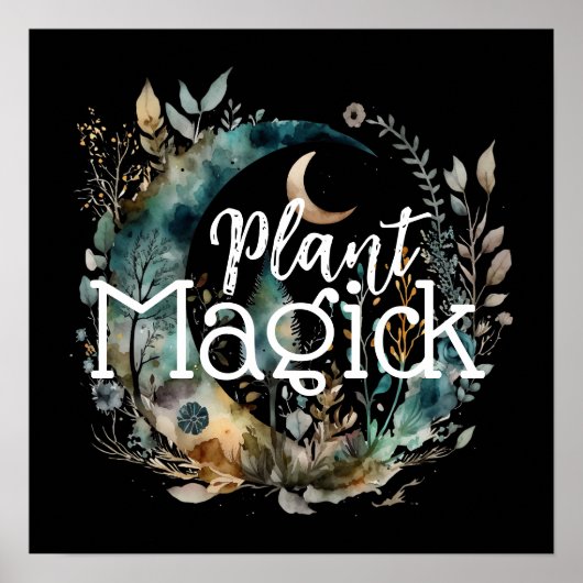 Plant Magick Poster (Voorkant)
