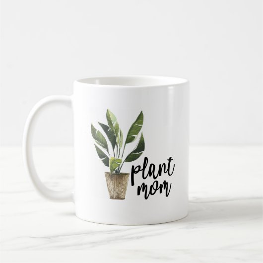 Plant Mam Coffee Mok (Links)