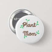 Plant mam Pin-On Button (Voorkant /achterkant)
