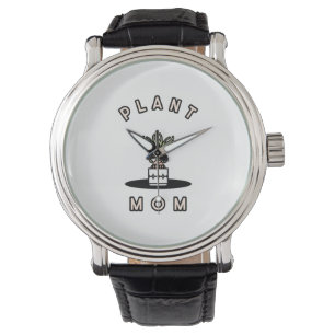 Plant mama horloge